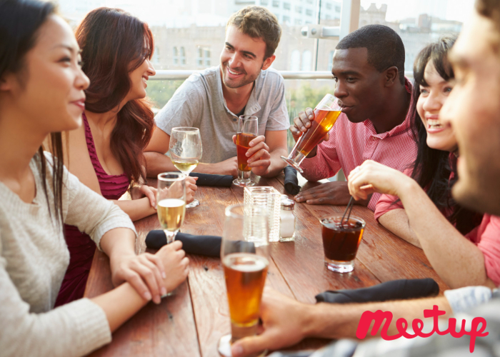 Meetup image of people drinking beer